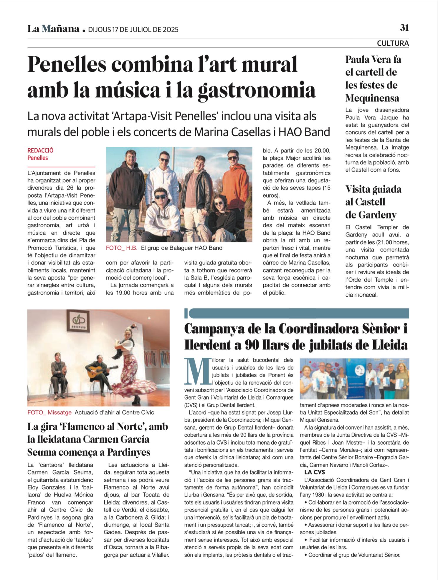 La troupe flamenca que ens va fer volar