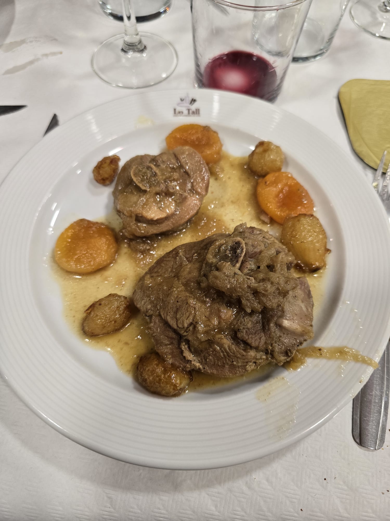 Ossobuco de gall d’indi (plat)