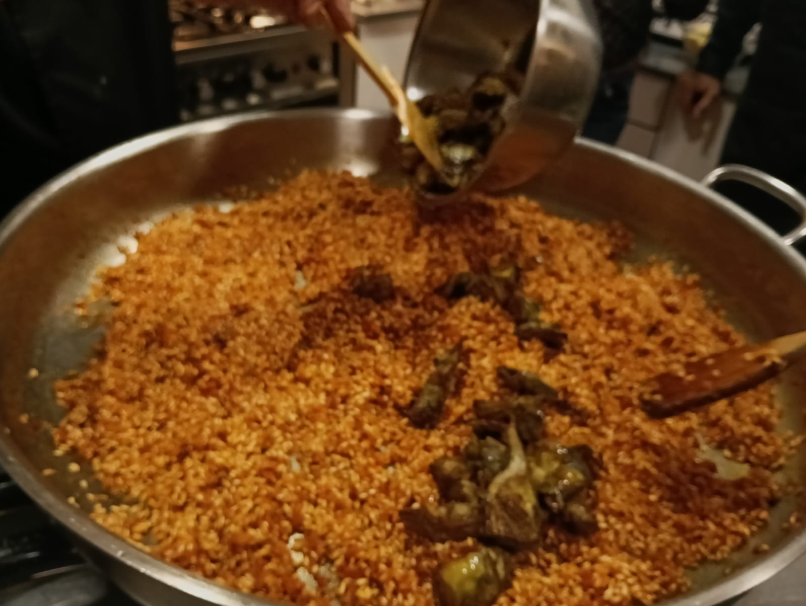 Risotto a la paellera