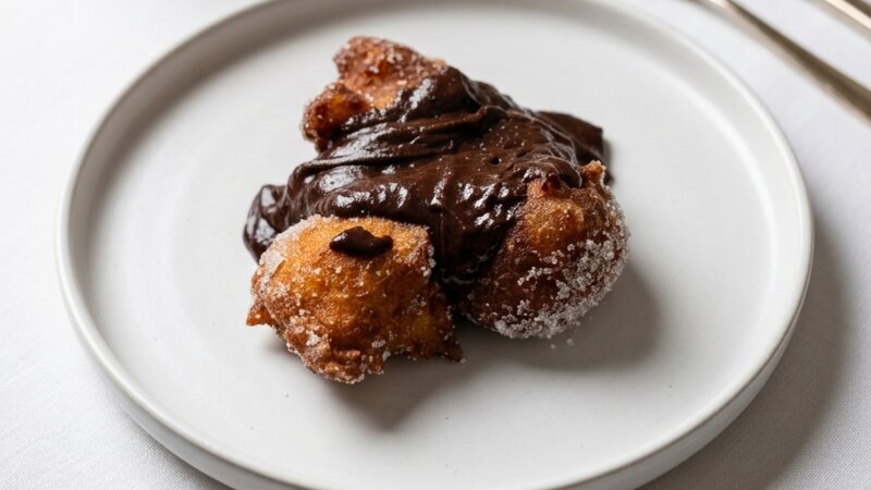 Bunyols amb Xocolata