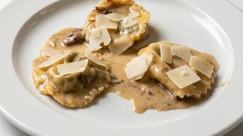 Raviolis de Cua de Bou